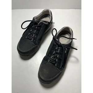 DANSKO Shoes Paisley Black Waterproof Vibram Hiking Sneaker Size 6.5